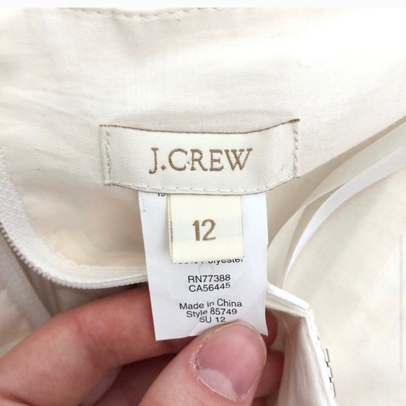 J. Crew Silk Strapless Dress - Picture 4 of 4